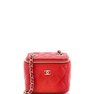 Chanel Classic Vanity Case With Chain #233912C32B